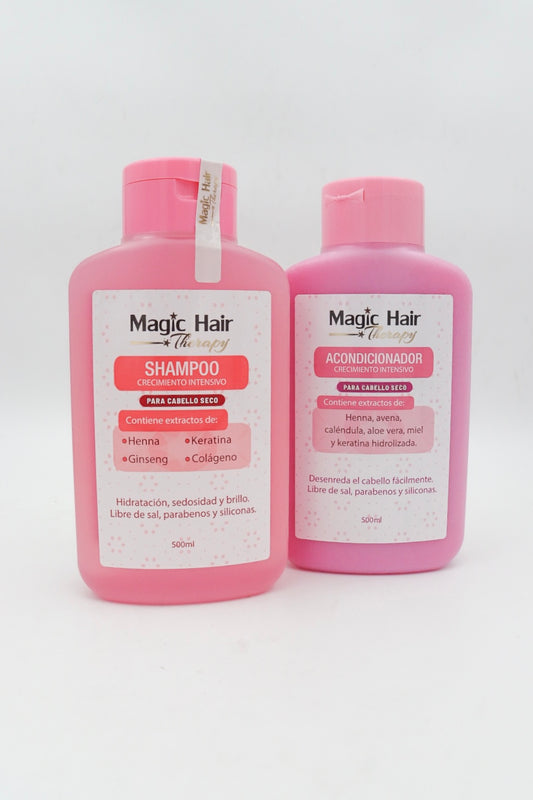 COMBO Magic Hair Shampoo + Acondicionador | Para Cabello Seco